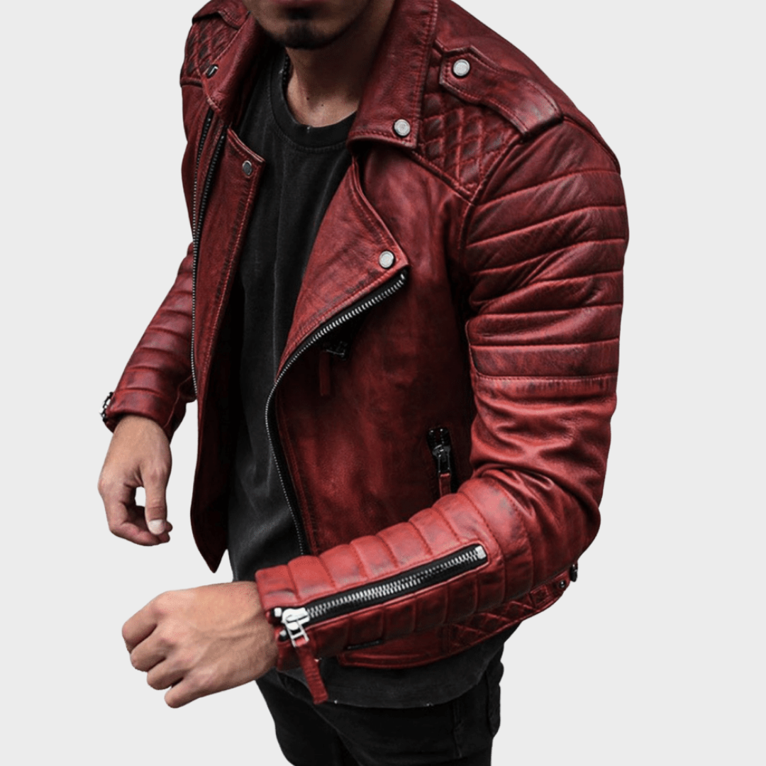 Jakub | elegancka kurtka motocyklowa