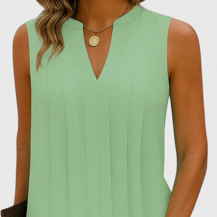 Clarhild™ | Elegancka Sukienka Imarteleva z Dekoltem w Serek