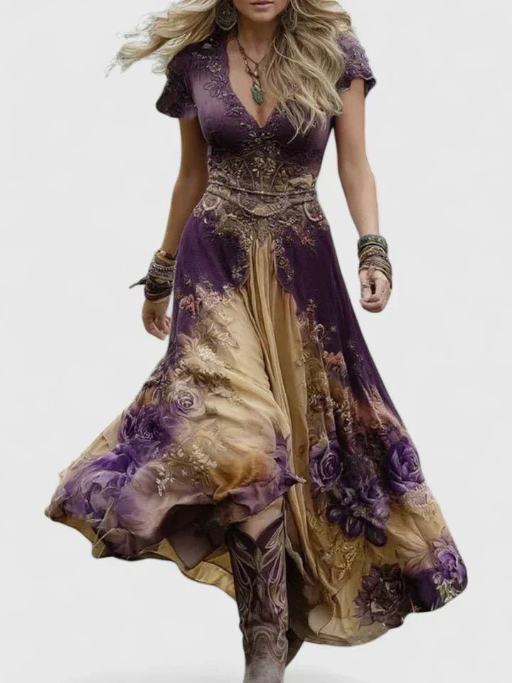 Sydneighh | Elegancka Maxi Sukienka