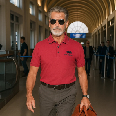 Borowik – Luksusowe polo z oddychającej bawełny