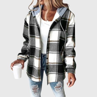 Martina™ | Kobieca Kurtka z Siatki z Zapięciem