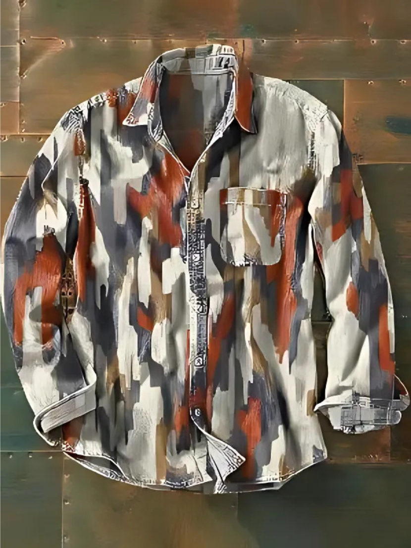 Kacper - Elegancka koszula z praktyczną kieszenią