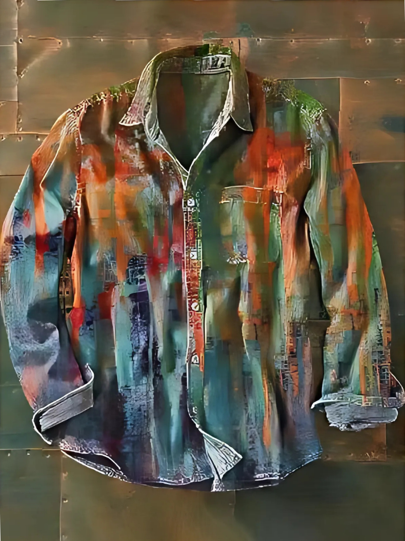 Michał - Elegancka koszula z praktyczną kieszenią