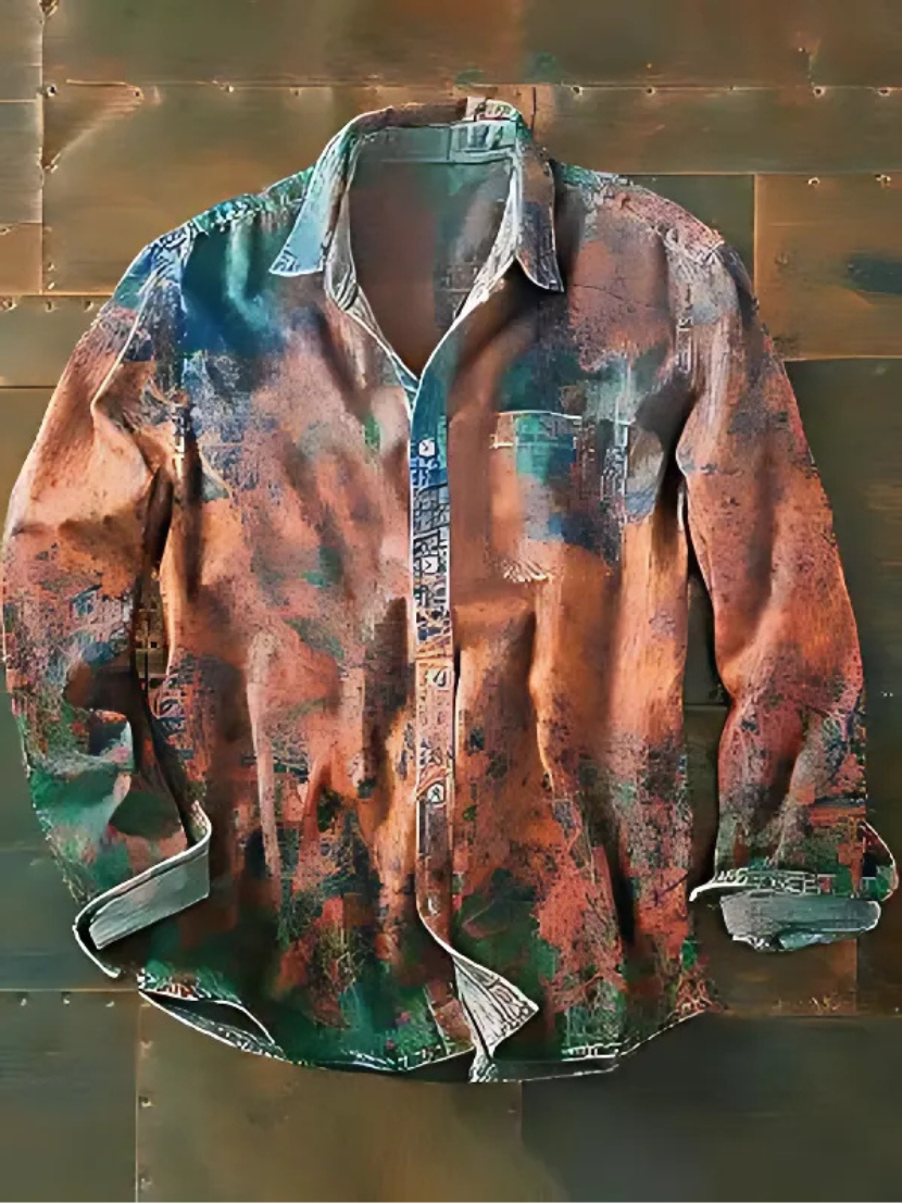 Szymon - Elegancka koszula z praktyczną kieszenią