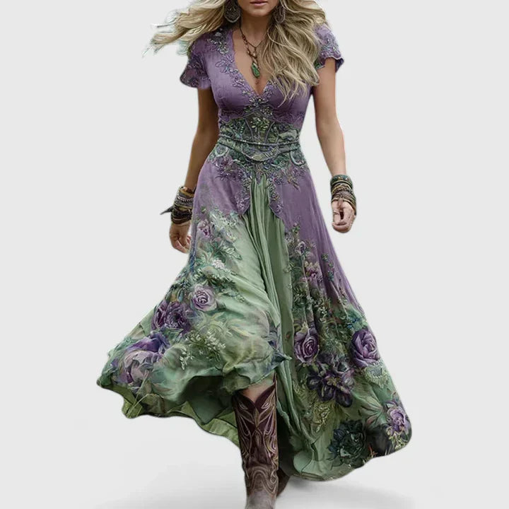 Sydneighh | Elegancka Maxi Sukienka