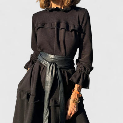 Briannelyse | Luksusowa Midi Sukienka