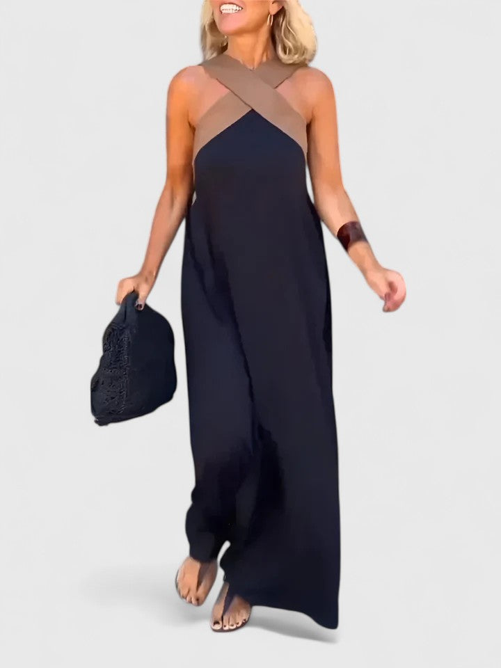 Evangeline™| Elegancka Sukienka z Odkrytym Plecami